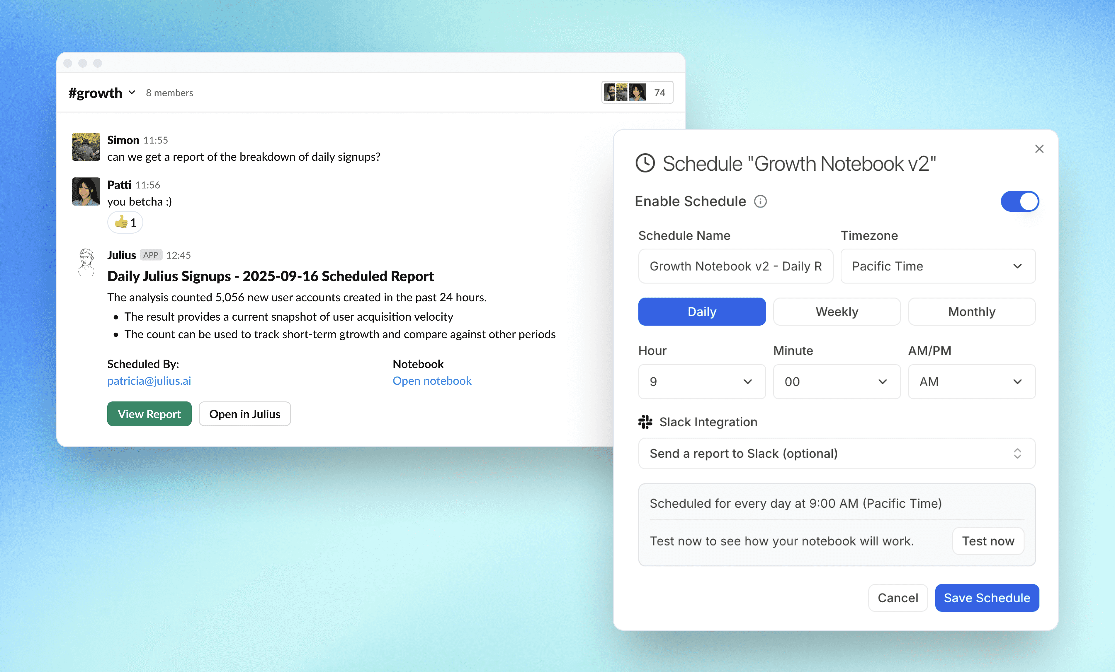 Automate your reports